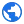 A minimalist blue and white circular icon depicting a stylized globe of the planet Earth, used to represent global public safety initiatives and crisis response emergency alerts.