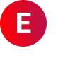 Letter E logo