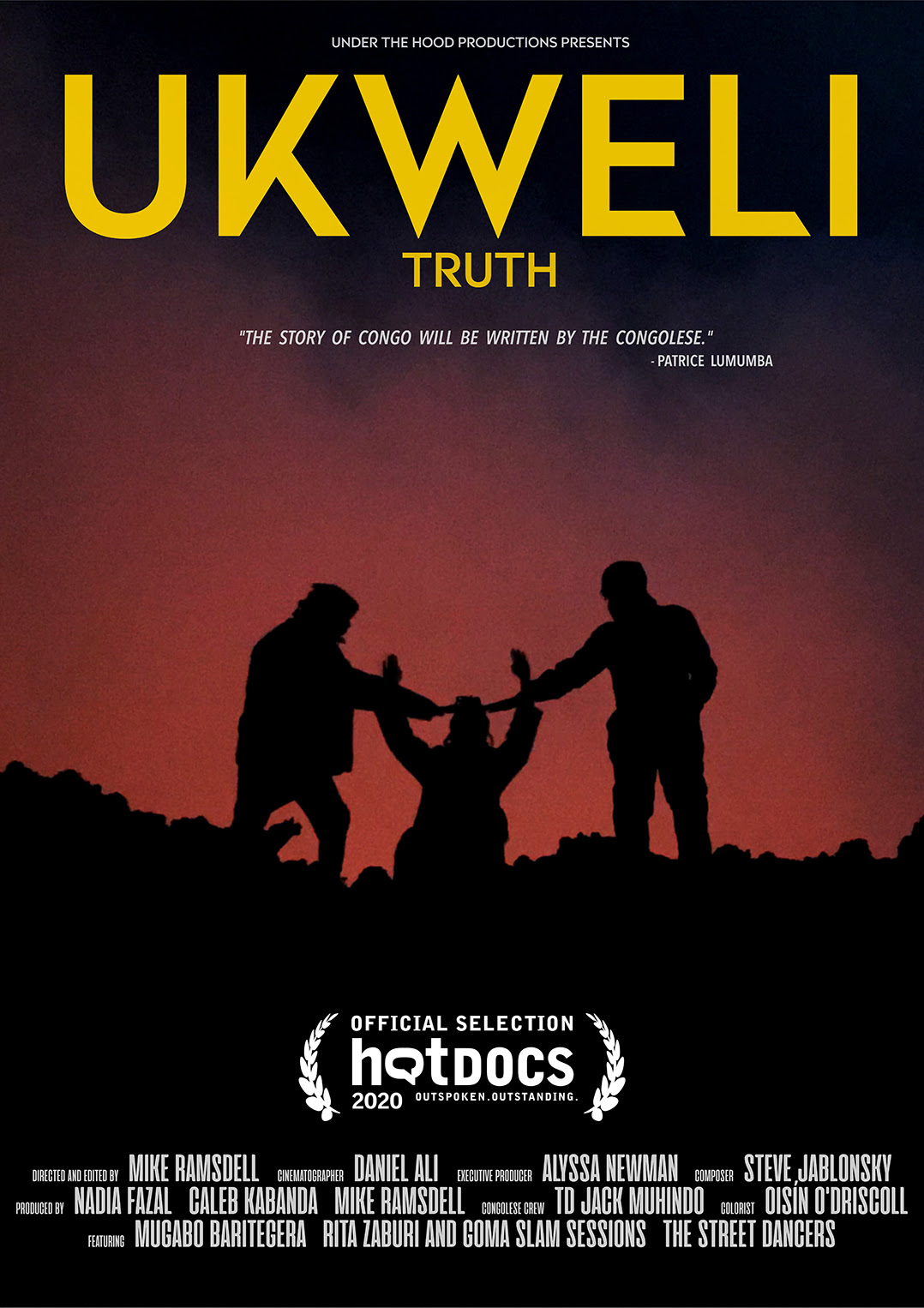 Movie poster for the <i>Ukweli</i> documentary
