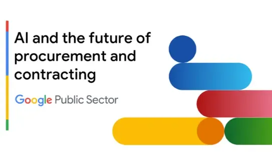 Google Public Sector 2025 stacked shapes