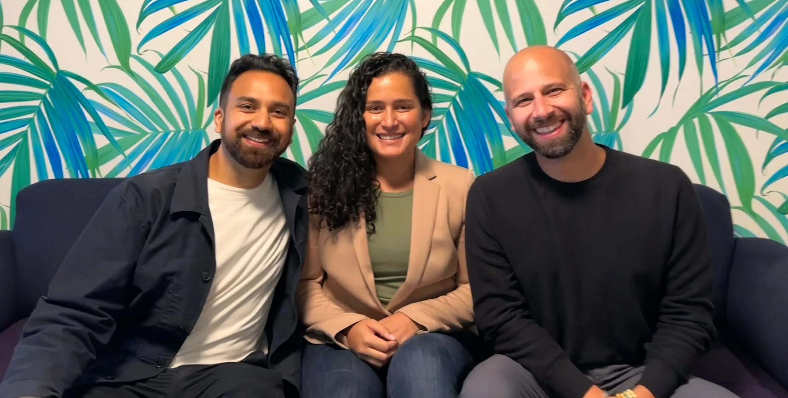 The Overwatch Data team pose together indoors for the camera.
