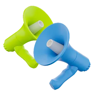 megaphones