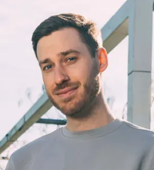 A photograph of Brett Johnson, the co-founder of SwitchedOn based in Chicago, Illinois.