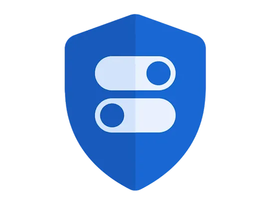 Blue Shield with Toggles