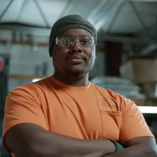 worker in warehouse