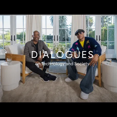 Legendary artist LL COOL J sits down with James Manyika, Google's Senior Vice President of Research, Labs, Technology & Society