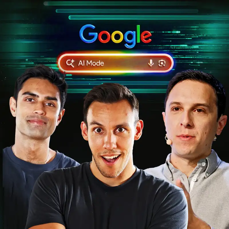 Podcast thumbnail of How Multimodal AI Is Changing Search with Google’s VP of Product Robby Stein