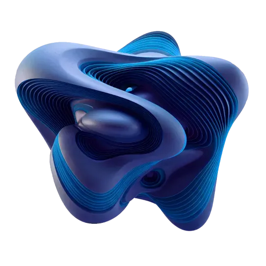 blue and purple agentic AI image