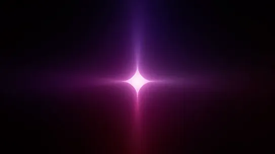 Gemini Advanced logo glowing in a purple hue.