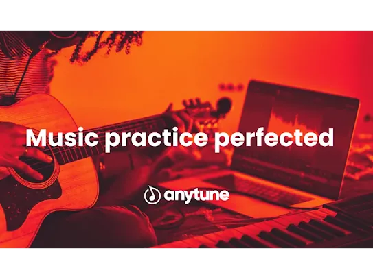Anytune helps musicians learn and practice songs by slowing down music without changing the pitch.