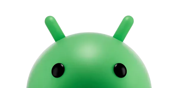 A green Android bot’s head is spinning.