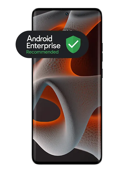 Motorola Edge 50 Pro with Android Enterprise Recommended Badge