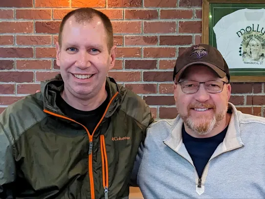 Co-founders of Concrete Software, Keith Pichelman and Mike Lehne