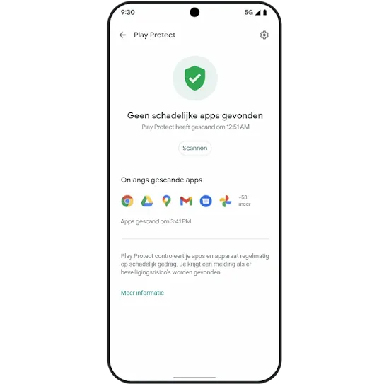 Afbeelding van Google Play Protect