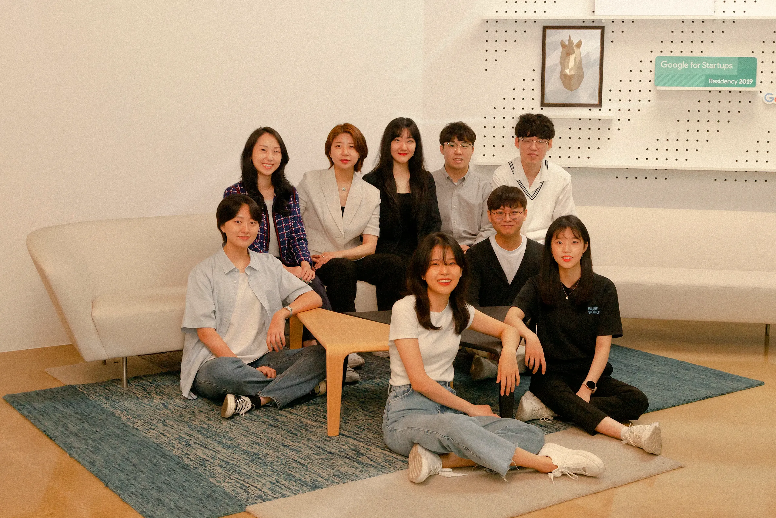 The BlueSignum team at Google for Startups Accelerator.