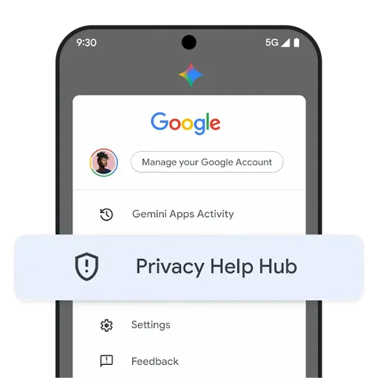 Privacy help hub graphic