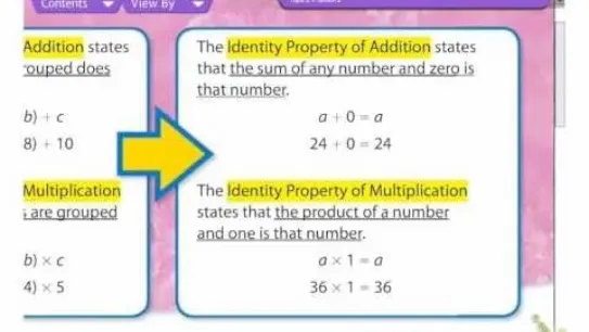 Math Lesson 2 Properties of Operations