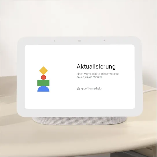 Ein Gerät wird aktualisiert