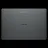 Googlebook laptop closed, top surface showing the Googlebook wordmark.