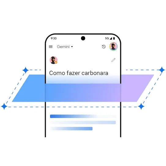Imagem ilustrando as proteções do Gemini