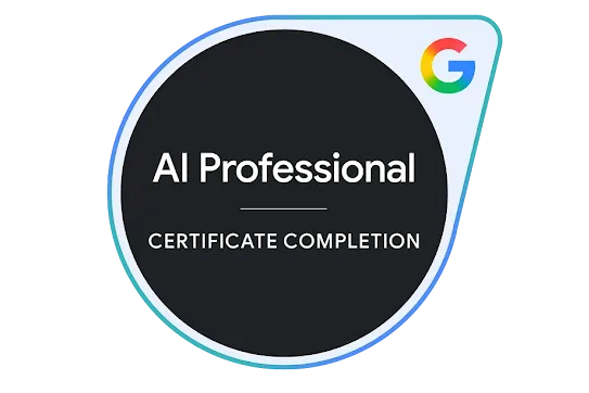 Ai professional certificate