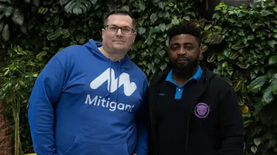 Nils Karn Mitigant CEO and co-founder Kennedy Torkura.