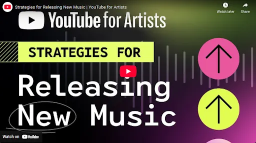 Strategies for Releasing New Music