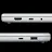 Close-up of Googlebook laptop ports on both sides.