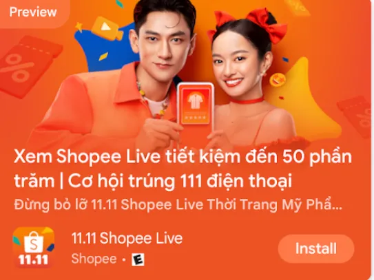 Shopee (SEA) saw an uplift in Explore acquisitions by 29%