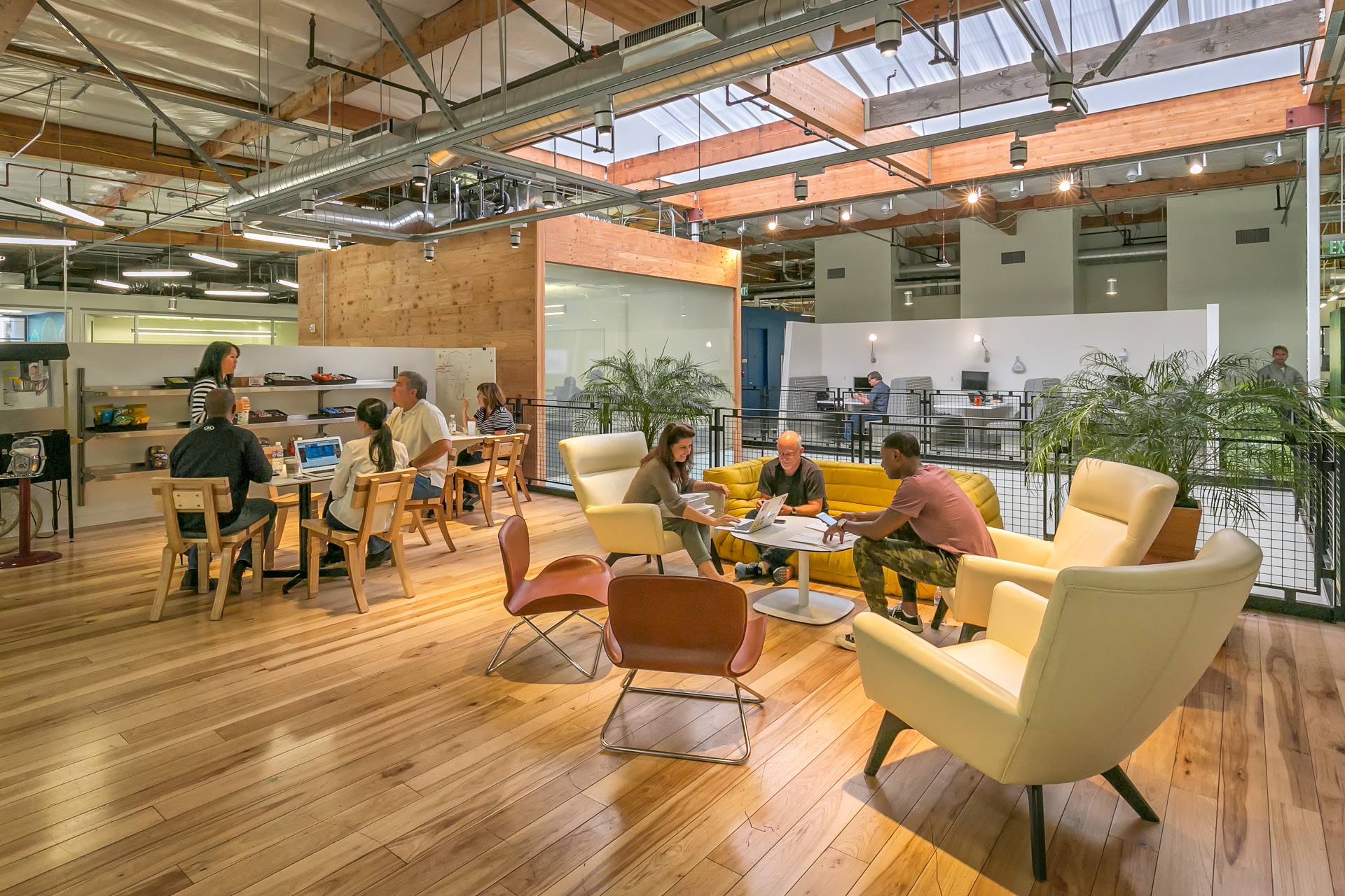 We’re prioritizing healthy options for paint, tile, ceiling tile, flooring, and other products that Googlers are exposed to every day.