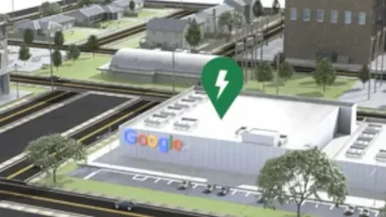 3D render of Google building