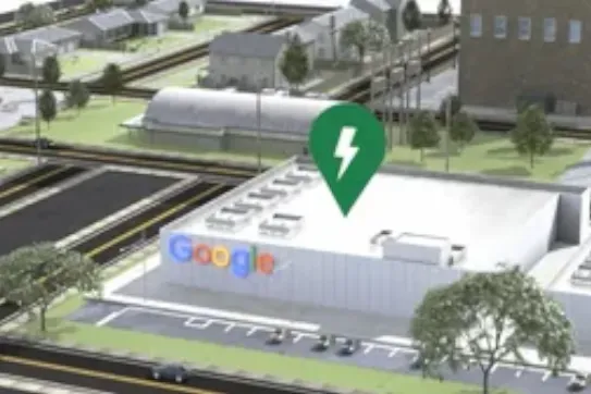 3D render of Google building