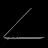 Googlebook laptop open, ultra-thin side profile.