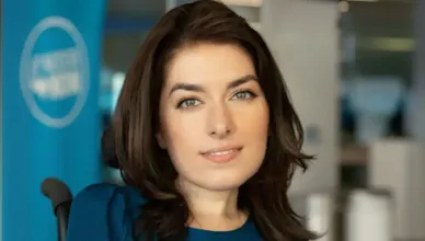 Founder Maayan Ziv poses for a headshot photo