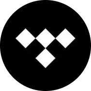 Tidal app icon.
