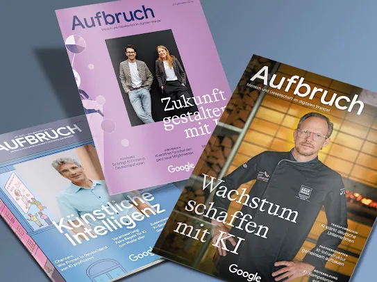 Die letzten drei Aufbruch Magazine