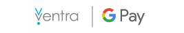 Ventra logo with GPay