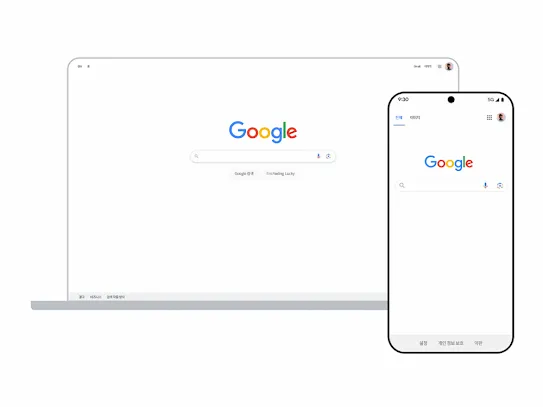 데스크톱 및 모바일 기기에서의 Google 검색