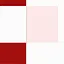Abstract minimalist graphic featuring deep red blocks on the left and a pale pink square in the center, arranged on a white background with thin grey grid lines.