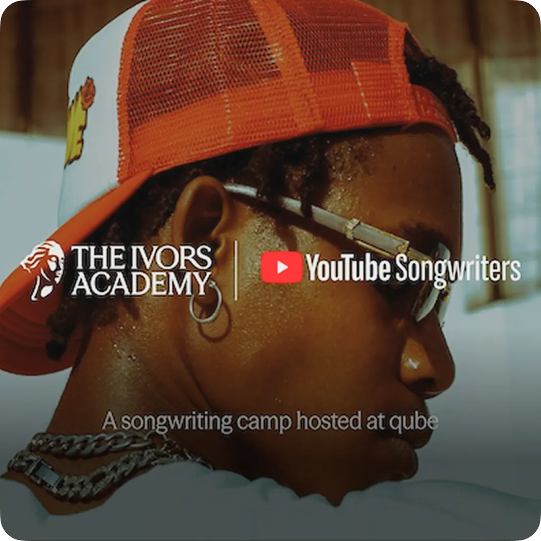 A song writing camp hosted at qube