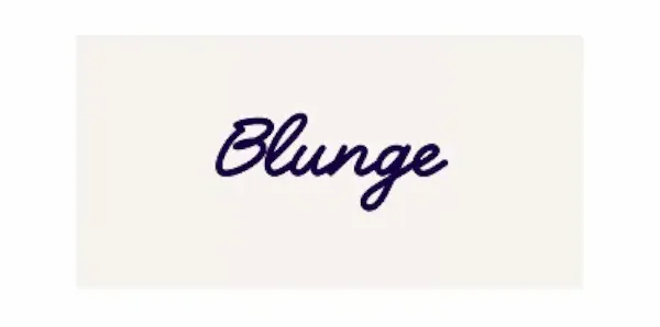 Blunge alumni logo