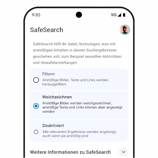 SafeSearch – Grafik