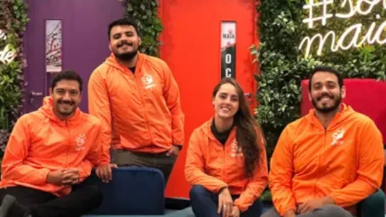 naporta group posing for picture