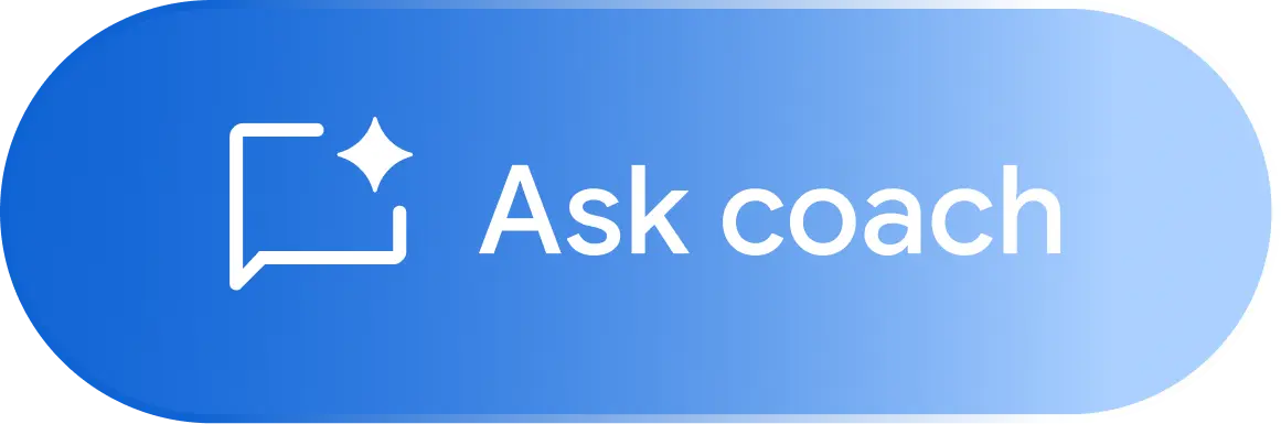 Image of Ask Coach feature in the Google Health App