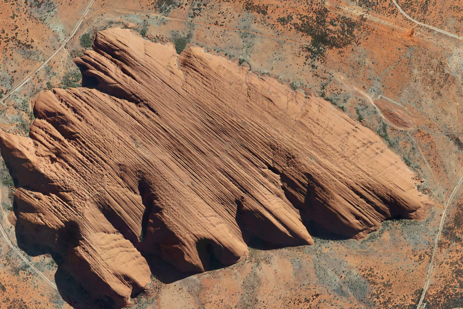 Uluru, Australia – Earth View from Google