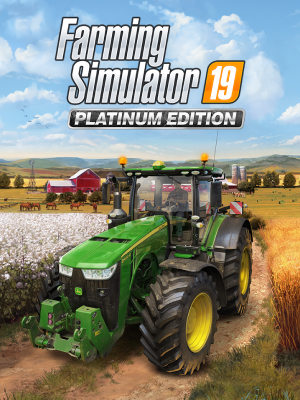 Farming Simulator 19 box art