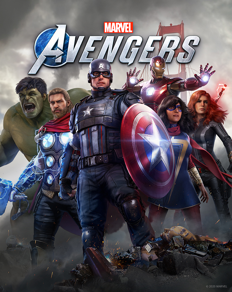 Marvel's Avengers box art