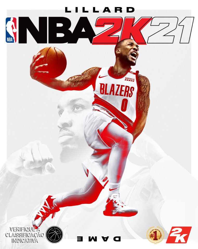 NBA 2K21 box art