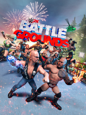 WWE Battlegrounds box art