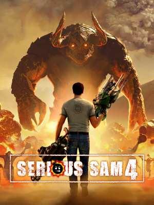 Serious Sam 4 box art